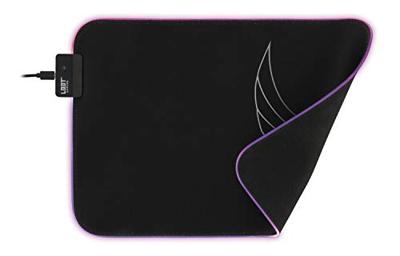 L33T Gaming 160405 karlvagn rgb gaming mousepad, medium-size, fast surface. 355 x 255 x 3 mm, black - thumbnail