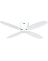 CasaFan ECO PLANO II 132 WE-WE WiFi Flügel lack weiß Plafondventilator 28 W (Ø x h) 132 cm x 160 mm Wit Met afstandsbediening, Timer, Met wintermodus, - thumbnail