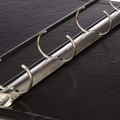 Esselte ringmap Vivida zwart, 4 ringen