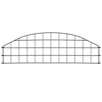 VidaXL Schuttingset gebogen 77,3x26 cm groen - thumbnail