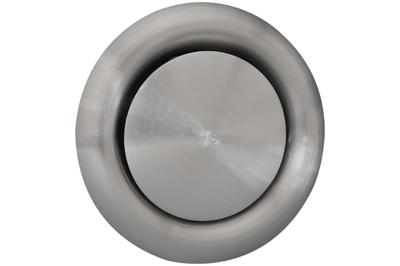 Nedco ventielrooster - voor diameter 125 mm - RVS - met klemmen