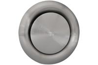 Nedco ventielrooster - voor diameter 125 mm - RVS - met klemmen - thumbnail
