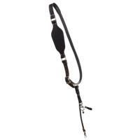 The Hantler Camera Shoulder strap Black / Brass, Regular - thumbnail