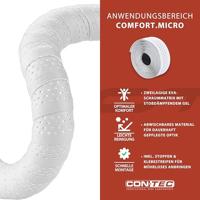 CONTEC stuurlint "comfort.micro" ct bar tape comfort.micro 200mm white - thumbnail