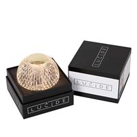 Lucide CINTRA - Oplaadbare Tafellamp - Accu/Batterij - Ø 9 cm - LED 3 StepDim - 1x1,5W 3000K - Transparant - thumbnail