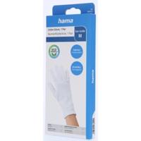 Hama katoenen handschoenen maat m 1 paar wit - thumbnail