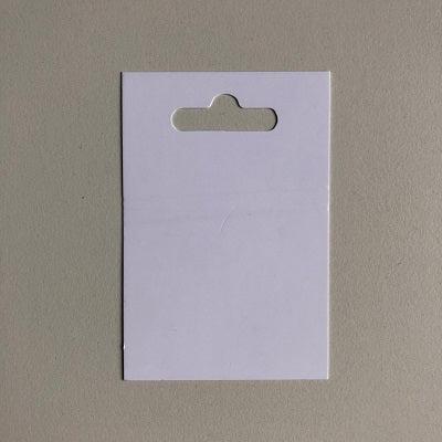 Scankaartje 60x90mm met euroloch 1000