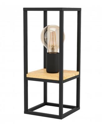 Eglo TafellampLibertad zwart met hout - 99797