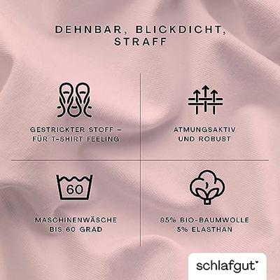 Schlafgut Schlafgut Pure Jersey Boxspring Hoeslaken S - 90x190 - 100x220 334 Purple Light - thumbnail