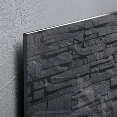 Sigel SI-GL149 Glasmagneetbord Artverum 910x460x15mm Leisteen - thumbnail