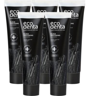 Ecodenta Tandpasta Whitening Black