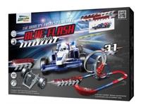 Darda racebaan Blue Flash 6,9 meter blauw/zwart - thumbnail