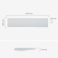 LED Paneel - 30x120 cm - 36 Watt - 4860lm (135lm/W) - 4000K Neutraal wit - Flikkervrij - UGR22 - 5 jaar garantie - thumbnail