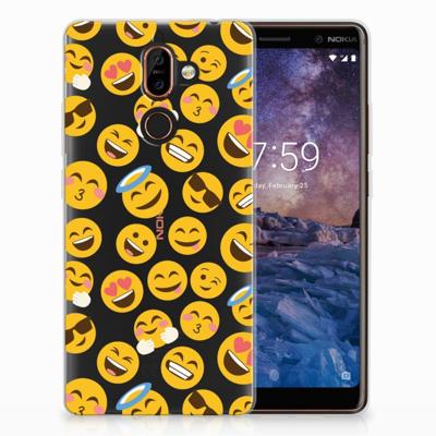 Nokia 7 Plus | TPU bumper | Emoji