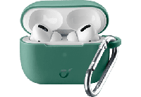 Cellularline Bounce Soft Touch Silicone AirPod case met haak voor Apple AirPods Pro - thumbnail