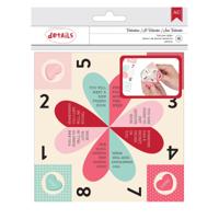 American Crafts • valentines fortune teller kit x16 - thumbnail