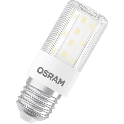 OSRAM HOMELIGHTING 4058075607347 LED-lamp Energielabel E (A - G) E27 Batterij 7.3 W = 60 W Warmwit (Ø x l) 32 mm x 90 mm 1 stuk(s) OSRAM HOMELIGHTING 4058075607347 LED-lamp Energielabel E (A - G) E27 Batterij 7.3 W = 60 W Warmwit (Ø x l) 32 mm x 90 mm 1 stuk(s)