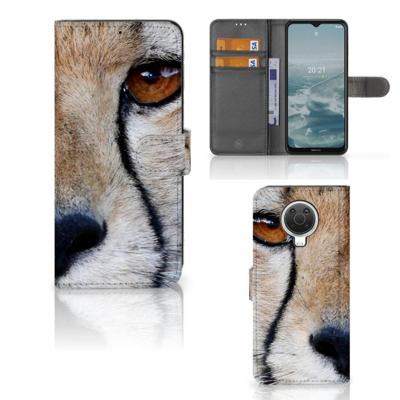 Nokia G10 | G20 | Telefoonhoesje | Met pasjeshouder | Cheetah