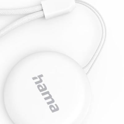 Hama Schlüsselfinder, für Android Mein Gerät finden-App, Bluetooth, 2 St, Weiß Keyfinder Wit