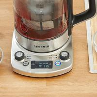 Severin 3422 Waterkoker Snoerloos, Oververhittingsbeveiliging Aantal/Volume: 1.7 l RVS (geborsteld) - thumbnail