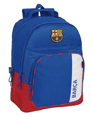 Schoolrugzak F.C. Barcelona Blauw Kastanjebruin 32 x 42 x 15 cm