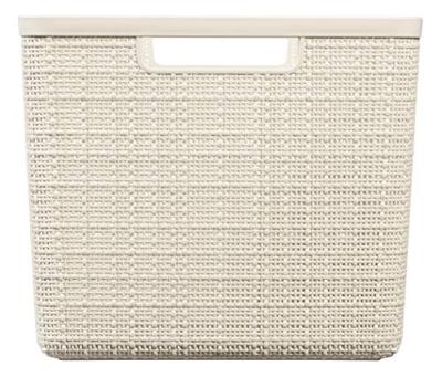 Curver Jute Mand L 20L Offwhite - thumbnail