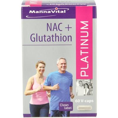 Mannavital NAC & Glutathion Platinum Vegicaps Mannavital NAC & Glutathion Platinum Vegicaps
