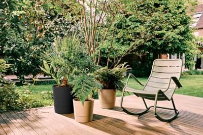 elho plantenbak foss rond d35 h34cm Living black elho plantenbak foss rond d35 h34cm Living black