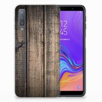 Samsung Galaxy A7 (2018) | Bumper Hoesje | Steigerhout - thumbnail