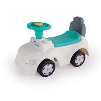 Dolu Step Car 2in1 Loopauto & Loopwagen Wit/Blauw - thumbnail