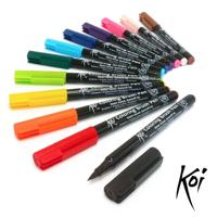 Sakura koi color brush penseelstiften set, 12dlg. - thumbnail