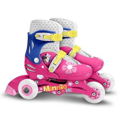 Disney Minnie Mouse Inlineskates Hardboot Wit/Blauw maat 27/30
