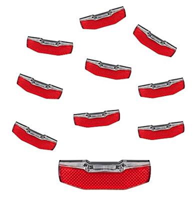 AXA led achterlicht "blueline steady" rear light blueline steady led 50mm 10pcs