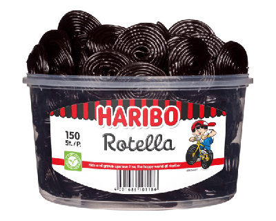 Haribo - Rotella "Drop Jo-Jo's" - 150 stuks