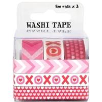 Fujifilm WPS Washi Tape Pack - Love (3 rollen) - thumbnail