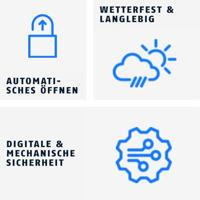 Sleutelslot ABUS Rechthoekig - thumbnail