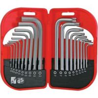 Sleutelset zeskant ster 18 st. Velleman - Velleman - thumbnail