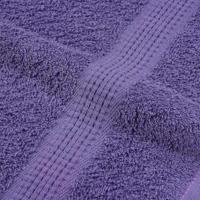 VidaXL Zeepdoekjes 10 st 30x30 cm 360 g/m² 100% katoen paars - thumbnail