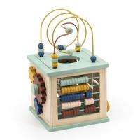 Trixie houten 5in1 activiteiten kubus dieren - thumbnail