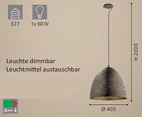 Eglo HanglampSafi 40,5cm - 49815 - thumbnail