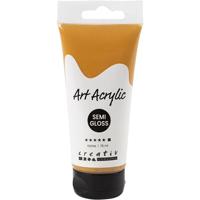 Creativ Company Pigment art acrylverf ochre geel, 75ml - thumbnail
