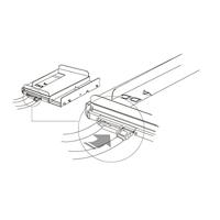 Fantec QB-Bracket 25 Inbouwlijst voor 2.5 SSDs/HDDs - thumbnail