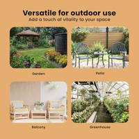 Verhoogde plantenbak 1164 x 50 x 36 cm Gegalvaniseerd staal - thumbnail