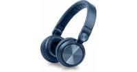 Muse M-276 Bluetooth hoofdtelefoon On Ear' batterij met tot 10 uur speeltijd, verstelbare beugel, handsfree-functie, blauw - thumbnail
