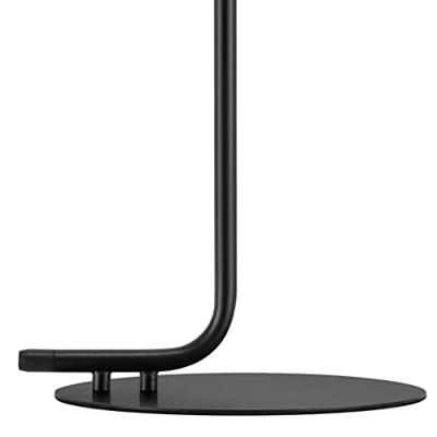 Tafellamp zwart modern opaal glas &apos;Grant&apos; Nordlux klassiek E14 fitting 410mm