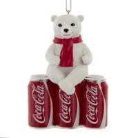 Ornament plc coca-cola ijsbeer l7 cm Kurt S. Adler - Kurt s adler - thumbnail