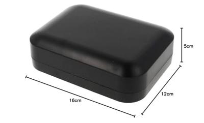 Hammond Electronics 1556EBK Universele behuizing 160 x 120 x 45 ABS kunststof Brandvertragend Zwart 1 stuk(s)