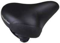 Selle San Remo Fietszadel marwi citybike unisex met hoekbescherming - zwart - thumbnail