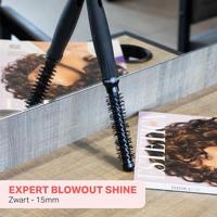 Olivia Garden Nylon Bristle Shine Black 15mm - thumbnail