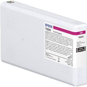 Epson 5LB T55W3 Vivid Magenta Ink Cartridge 200ml